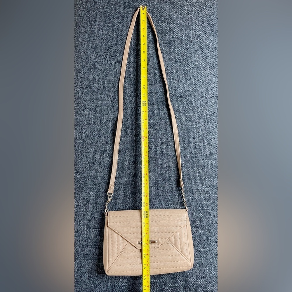NINE WEST dusty pink quilted crossbody - Picture 7 of 9